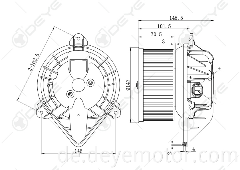 7701046058 Heizungsgebläsemotor für RENAULT MEGANE RENAULT LAGUNA